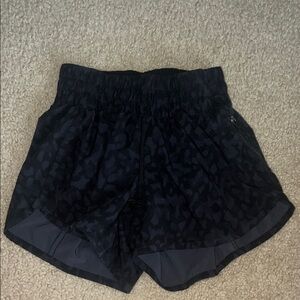 Lululemon Athletica Black Athletic Shorts High Waist